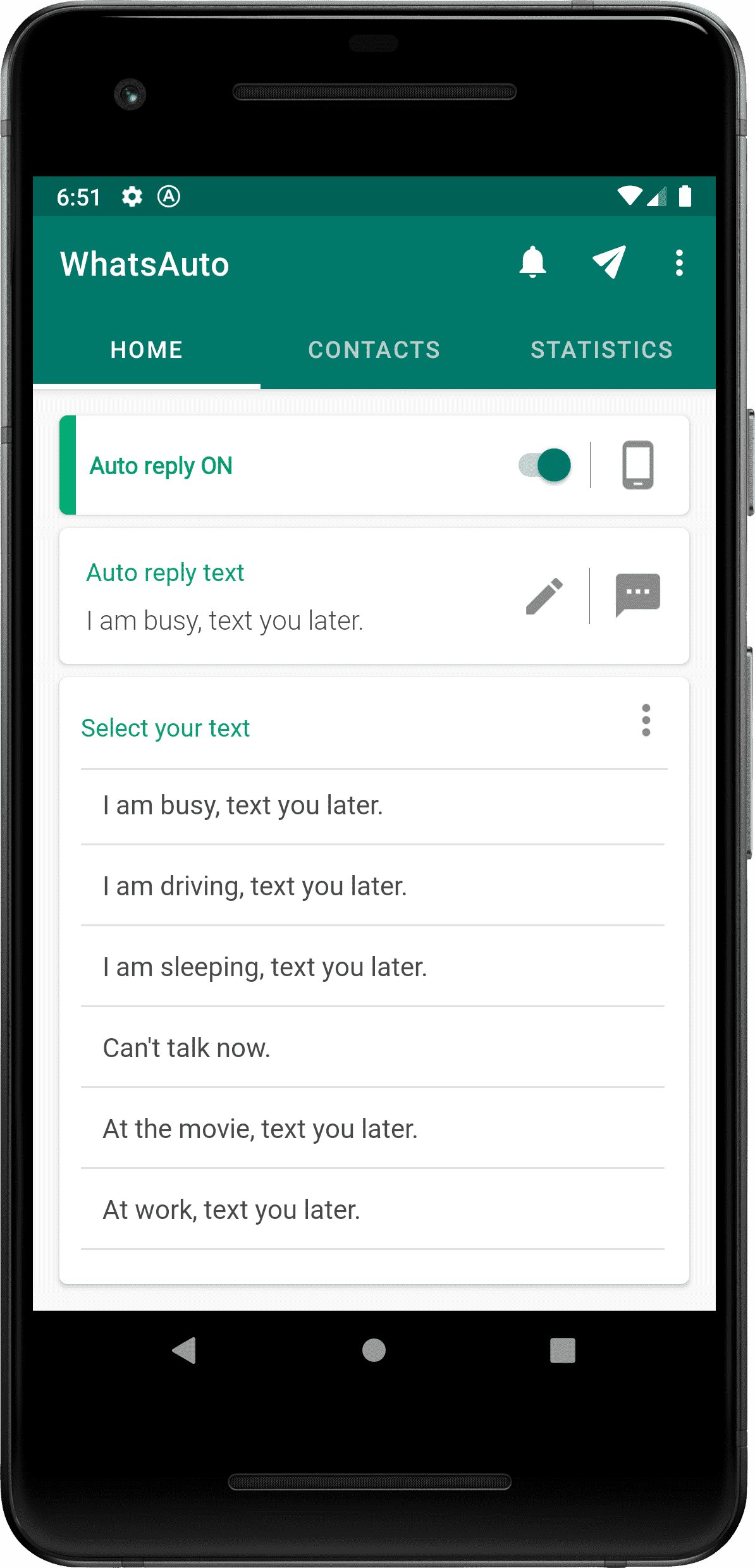 menu reply feature whatsauto